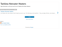 Tablet Screenshot of ecocustomhomes-tankless.blogspot.com