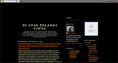 Desktop Screenshot of diataspelangicinta.blogspot.com