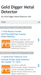 Mobile Screenshot of golddiggermetaldetectorinfo.blogspot.com