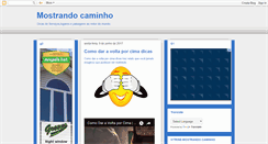 Desktop Screenshot of mostrandocaminho.blogspot.com