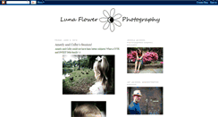 Desktop Screenshot of lunaflowerphotography.blogspot.com