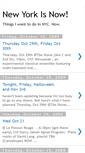Mobile Screenshot of newyorkisnow.blogspot.com