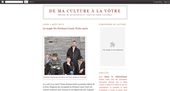 Desktop Screenshot of maculturealavotre.blogspot.com