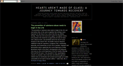 Desktop Screenshot of heartsarentmadeofglass.blogspot.com