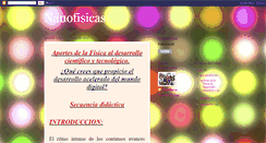 Desktop Screenshot of nanofisica2.blogspot.com