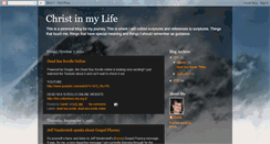 Desktop Screenshot of christ-in-georges-life.blogspot.com