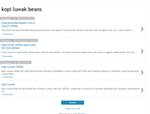 Tablet Screenshot of kopiluwakbeans.blogspot.com