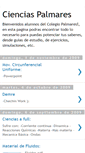 Mobile Screenshot of cienciaspalmares.blogspot.com