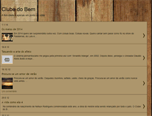 Tablet Screenshot of clubedobem.blogspot.com