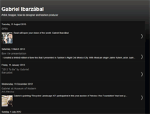 Tablet Screenshot of gabrielibarzabal.blogspot.com