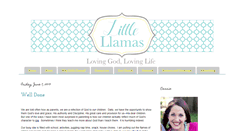 Desktop Screenshot of littlellamas.blogspot.com