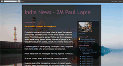 Desktop Screenshot of indialapie.blogspot.com