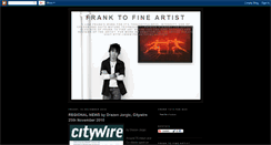 Desktop Screenshot of franktofineart.blogspot.com