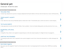 Tablet Screenshot of general-pet.blogspot.com