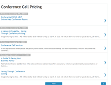 Tablet Screenshot of conference-call-price.blogspot.com