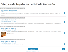 Tablet Screenshot of catequesefeira.blogspot.com