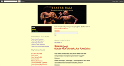 Desktop Screenshot of modernbalineseteater.blogspot.com