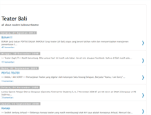 Tablet Screenshot of modernbalineseteater.blogspot.com