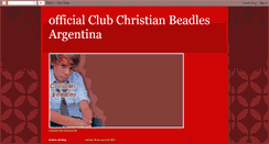 Desktop Screenshot of clubofficialchristianbeadlesargentina.blogspot.com