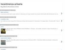 Tablet Screenshot of incontinenza-urinaria.blogspot.com