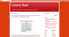 Desktop Screenshot of liberty-beat.blogspot.com