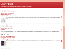 Tablet Screenshot of liberty-beat.blogspot.com