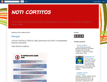 Tablet Screenshot of noticortitos.blogspot.com
