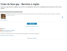 Tablet Screenshot of clubedosexogaybarretos.blogspot.com