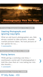 Mobile Screenshot of photographyhasnohips.blogspot.com