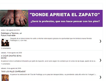 Tablet Screenshot of dondeaprietaelzapato.blogspot.com