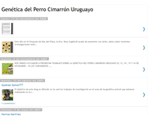 Tablet Screenshot of perrocimarronuruguayo.blogspot.com