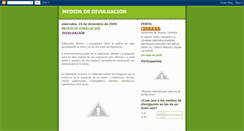 Desktop Screenshot of mediosdedivulgacionevento.blogspot.com