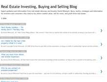 Tablet Screenshot of 4-real-estate-investing.blogspot.com