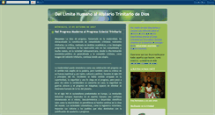 Desktop Screenshot of misteriodediosylimitehumano.blogspot.com