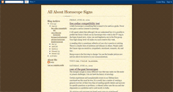 Desktop Screenshot of horoscope-sign-explanations.blogspot.com