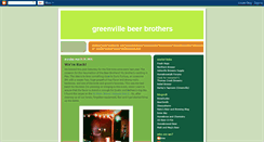 Desktop Screenshot of greenvillebeerbrothers.blogspot.com
