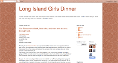 Desktop Screenshot of ligirlsdinner.blogspot.com