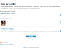 Tablet Screenshot of dizikaraduvak.blogspot.com