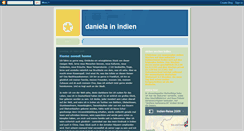 Desktop Screenshot of daniela-in-indien.blogspot.com