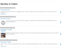 Tablet Screenshot of daniela-in-indien.blogspot.com