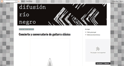 Desktop Screenshot of colectivorionegro.blogspot.com