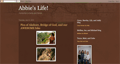 Desktop Screenshot of abbiehaley.blogspot.com