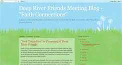 Desktop Screenshot of deepriverfriends.blogspot.com