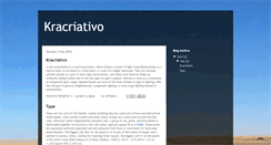 Desktop Screenshot of kracriativo.blogspot.com