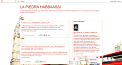 Desktop Screenshot of novelalapiedrahabbaassi.blogspot.com