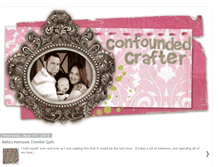 Tablet Screenshot of confoundedcrafter.blogspot.com