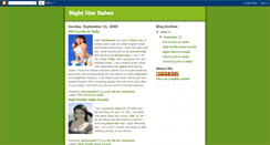 Desktop Screenshot of nightstarbabes.blogspot.com
