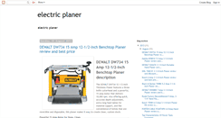 Desktop Screenshot of electricplaner.blogspot.com