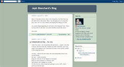 Desktop Screenshot of jephblanchardsblog.blogspot.com
