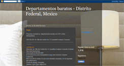 Desktop Screenshot of departamentos-baratos.blogspot.com